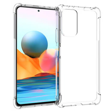 TPU gél tok "Guard" Xiaomi Redmi Note 10 Pro készülékekhez - átlátszó