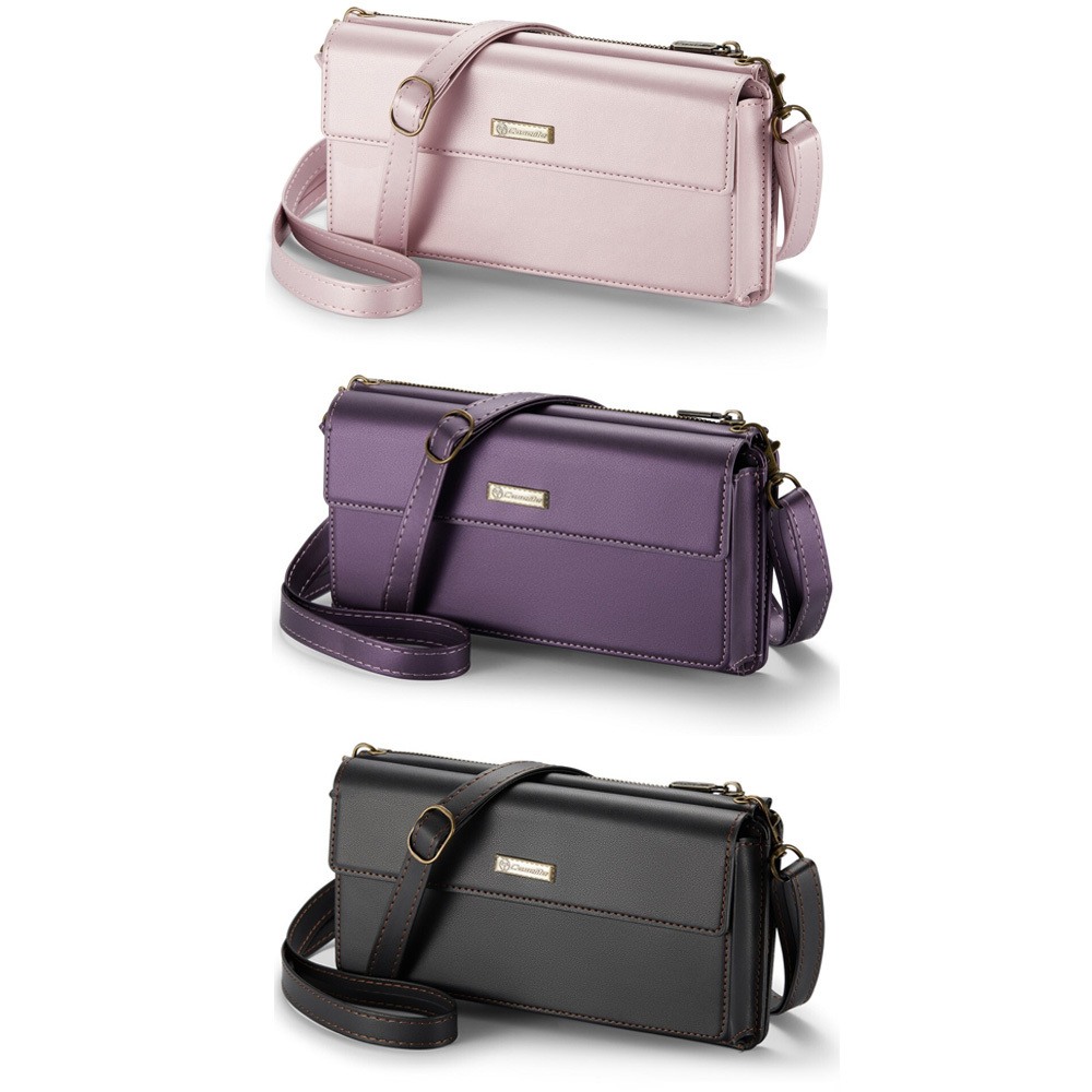 Női táska CaseMe "Crossbody" - elegáns táska okostelefonra, pénztárcára, kozmetikára és egyéb apró kiegészítőkre