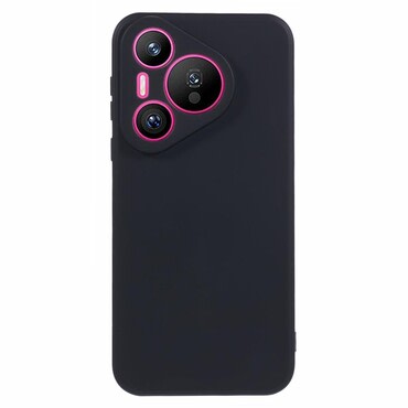 Szilikon tok Huawei Pura 70 Pro készülékekhez - fekete