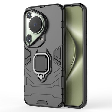 Strapabíró tok "Impact X Ring" Huawei Pura 70 Ultra készülékekhez - fekete