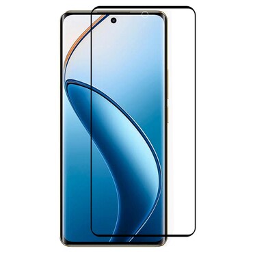 Prémium 3D Full Body üvegfólia Realme 12 Pro / 12 Pro Plus készülékekhez - fekete