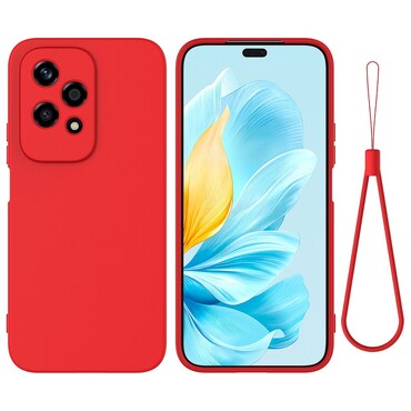 Szilikon tok Honor 200 Lite készülékekhez - piros