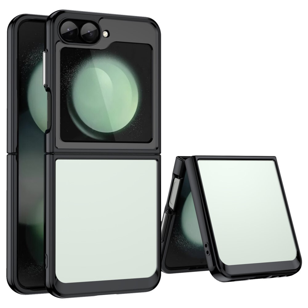 Hibrid tok "Frame Shield" Samsung Galaxy Z Flip6 készülékekhez - fekete