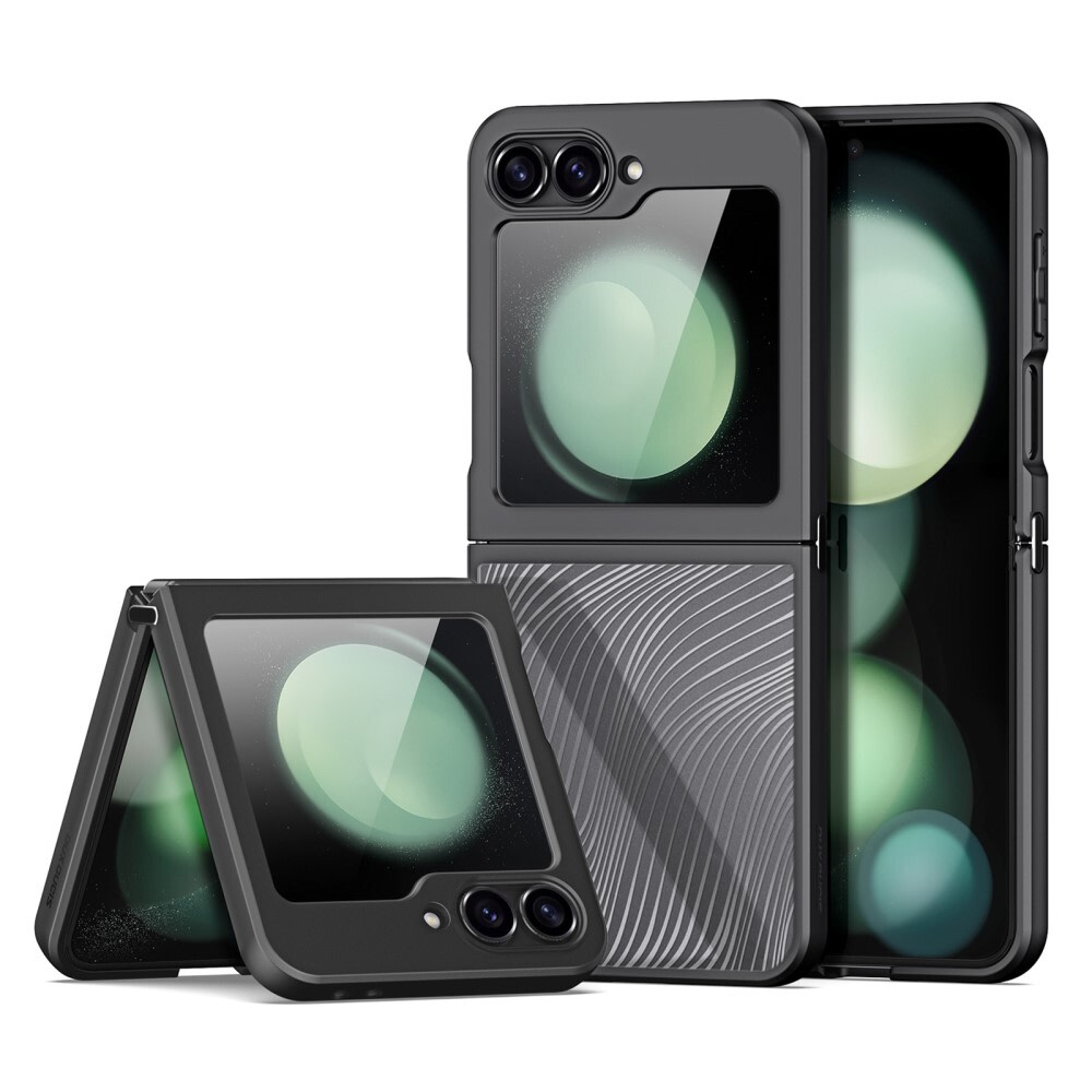 Prémium tok "Aimo" Samsung Galaxy Z Flip6 / Galaxy Z Flip7 FE - készülékekhez - átlátszó