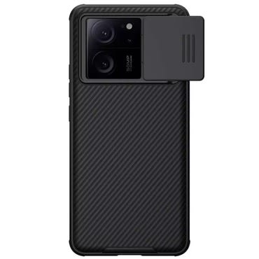 Prémium kemény tok Nillkin "CamShield Pro" Xiaomi 13T / 13T Pro készülékekhez - fekete