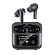 Vezeték nélküli fülhallgató ScreenBuds ANC + ENC - vízálló Bluetooth 5.4 fülhallgató beépített színes HD kijelzővel és kiváló hangzással