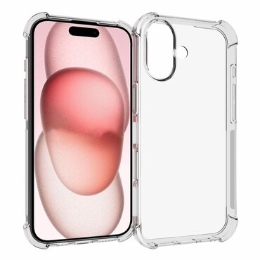 TPU gél tok "Guard" iPhone 16 készülékekhez - átlátszó