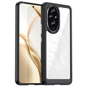 Hibrid tok "Frame Shield" Honor 200 Pro készülékekhez - fekete