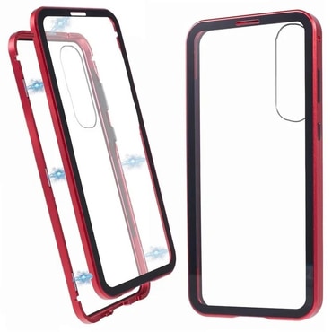 Mágneses Full-body tok "Stronghold" Honor 200 készülékekhez - piros