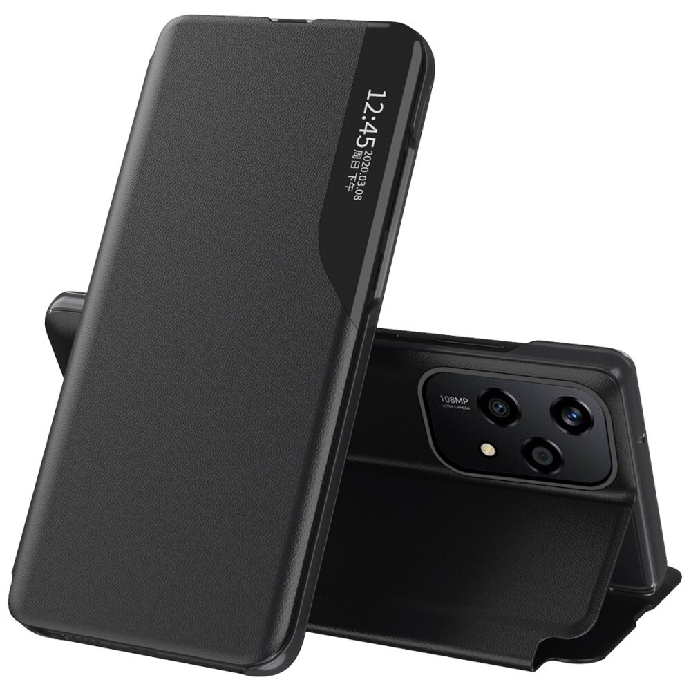 Nyitható tok "Edge View" Honor 200 Lite készülékekhez - fekete