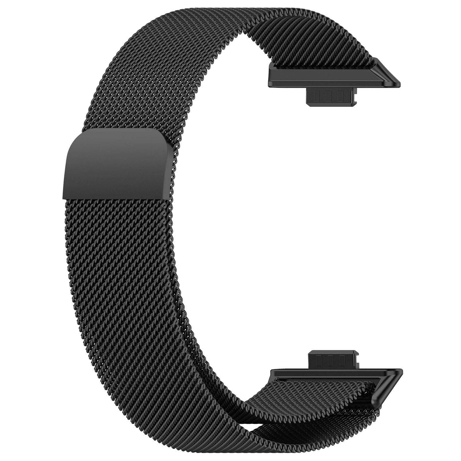 Fém "Milanese" szíj Huawei Watch Fit 3 órához - fekete