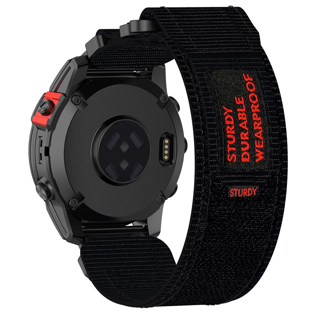 Garmin Instinct 2 / Garmin Approach S62 "Magic Tape" óraszíj - fekete