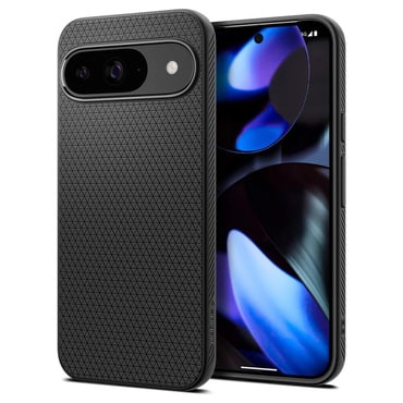 Tok Spigen "Liquid Air" Google Pixel 9 / Pixel 9 Pro készülékekhez - matte black