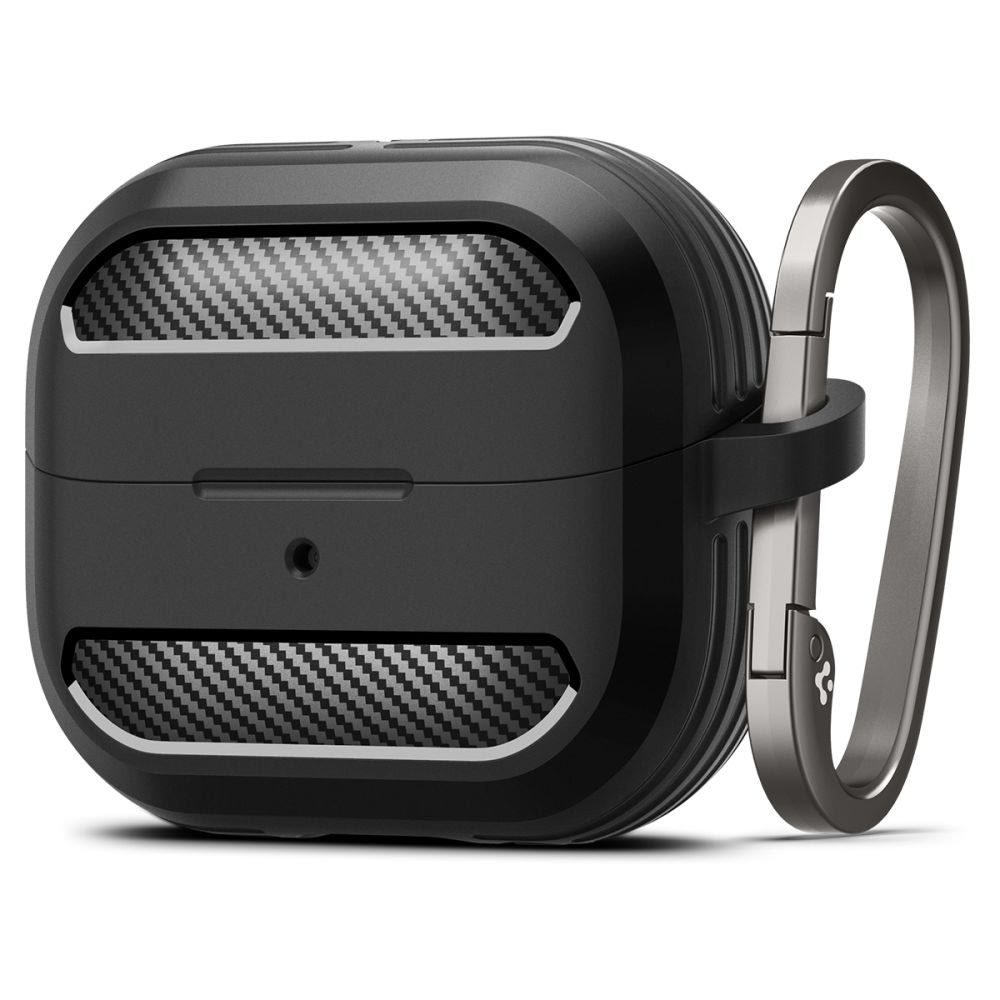 Tok Spigen "Rugged Armor" Samsung Galaxy Buds 3 / 3 Pro készülékekhez - black