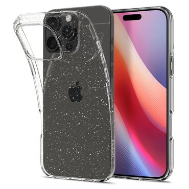 Tok Spigen "Liquid Crystal Glitter" iPhone 16 Pro Max készülékekhez