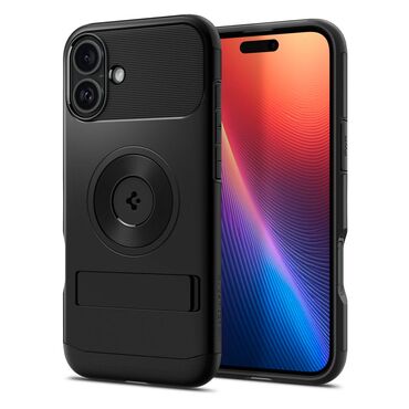 Tok Spigen "Slim Armor MagFit" iPhone 16 készülékekhez - matte black