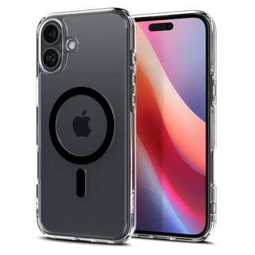 Tok Spigen "Ultra Hybrid Mag" iPhone 16 készülékekhez - black