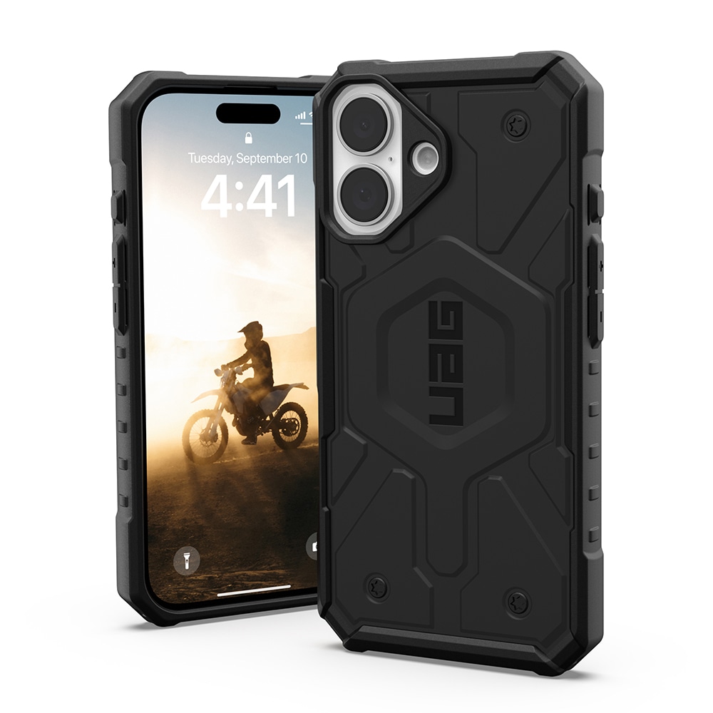 Tok UAG "Pathfinder MagSafe" iPhone 16 készülékekhez - black