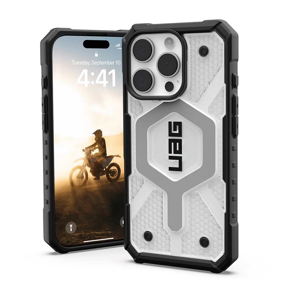 Tok UAG "Pathfinder Clear MagSafe" iPhone 16 Pro készülékekhez - ice
