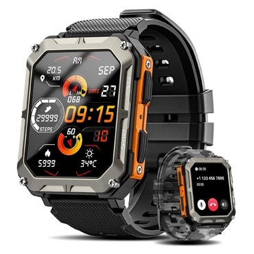 BlackHawk PRO katonai okosóra Bluetooth hívás funkcióval és továbbfejlesztett kijelzővel BlackHawk PRO katonai okosóra Bluetooth hívás funkcióval és továbbfejlesztett kijelzővel