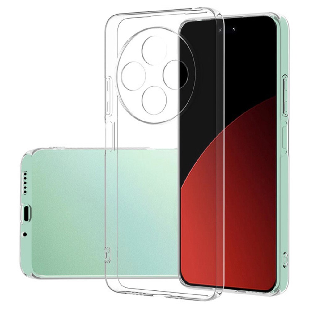 TPU gél tok Xiaomi Redmi 14C készülékekhez - átlátszó