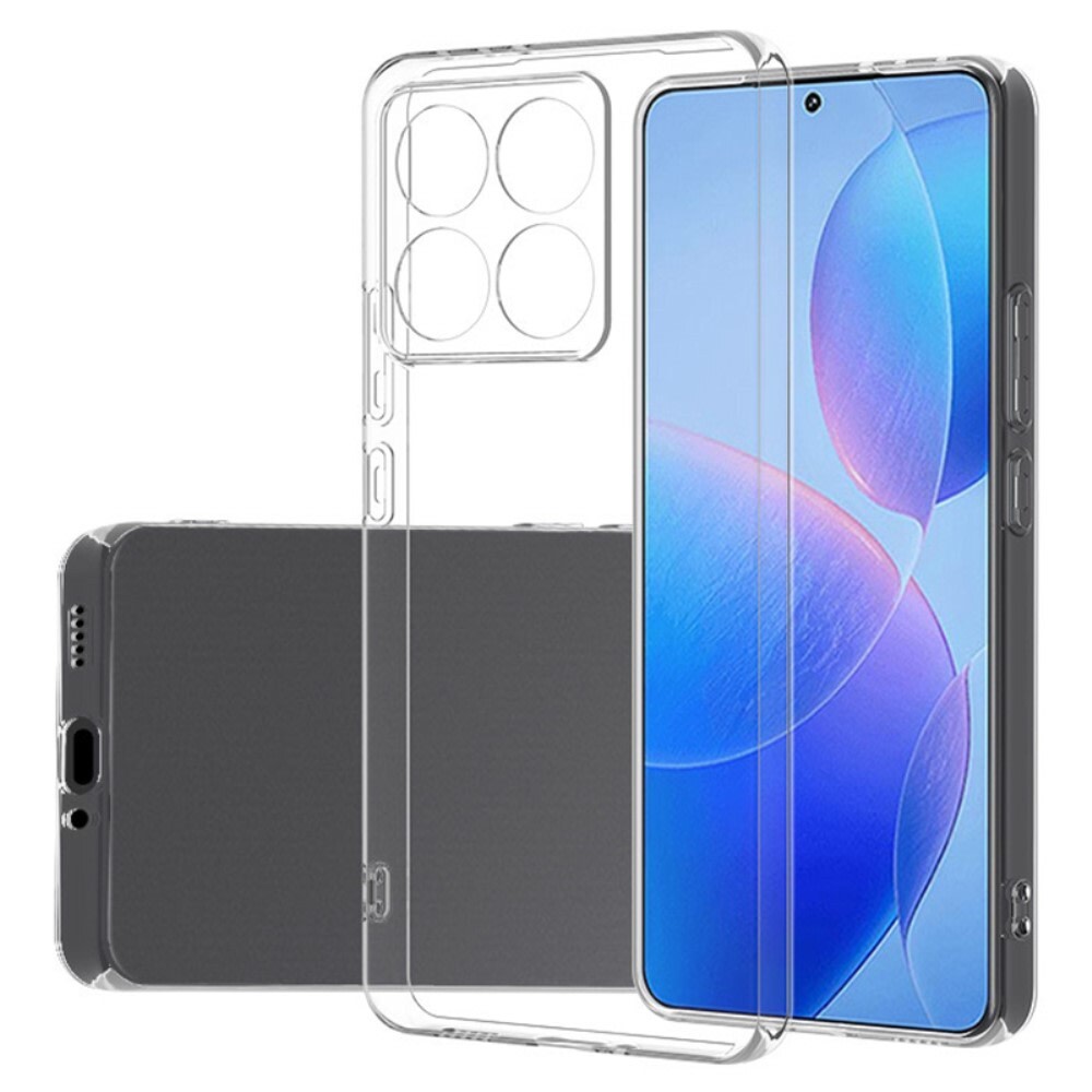 TPU gél tok Xiaomi 14T készülékekhez - átlátszó