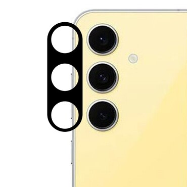 Full Body üvegfólia hátsó kamerára Samsung Galaxy S24 FE készülékekhez - fekete