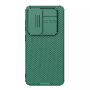 Prémium kemény tok Nillkin "CamShield Pro" Samsung Galaxy S24 FE készülékekhez - zöld