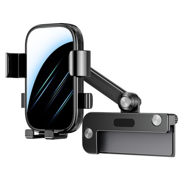 "MirrorHold" prémium autós tartó Tesla Model 3 / Y modellhez - képernyőkeretre rögzíthető - fekete "MirrorHold" prémium autós tartó Tesla Model 3 / Y modellhez - képernyőkeretre rögzíthető - fekete
