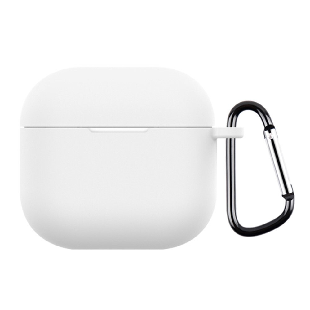 Védőtok Tech-Protect "Carabiner Zero" Apple AirPods 4 fülhallgatókhoz - fehér