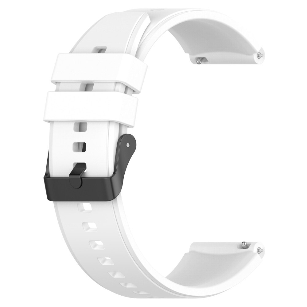 Szilikon óraszíj Huawei Watch GT 4 46mm / Watch 4 Pro / Watch 3 Pro / Watch GT 3 SE - fehér