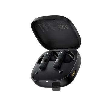 Baseus Bowie "E20" vezeték nélküli fejhallgató ENC zajszűrő technológiával és erőteljes basszussal - fekete