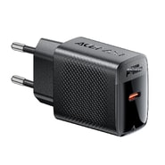 Acefast "A102" prémium fali töltőadapter GaN technológiával és 1x 30 W-os USB-C kimenettel - fekete