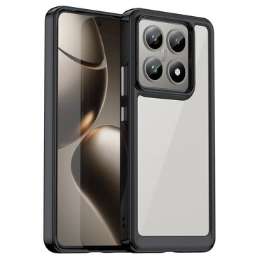 Hibrid tok "Frame Shield" Xiaomi 14T / 14T Pro készülékekhez - fekete