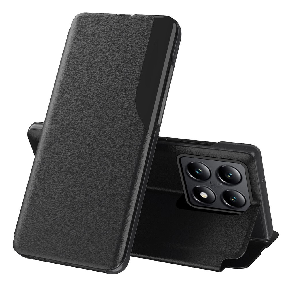 Nyitható tok "Edge View" Xiaomi 14T készülékekhez - fekete