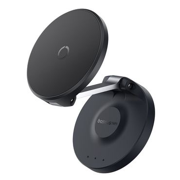 Baseus "MagPro" mágneses fali és asztali tartó MagSafe készülékekhez - fekete Baseus "MagPro" mágneses fali és asztali tartó MagSafe készülékekhez - fekete