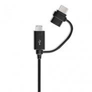 Eredeti USB - Micro USB és USB-C kábel Samsung EP-DG950DBEGWW - 1.5m - fekete (bulk) Eredeti USB - Micro USB és USB-C kábel Samsung EP-DG950DBEGWW - 1.5m - fekete (bulk)
