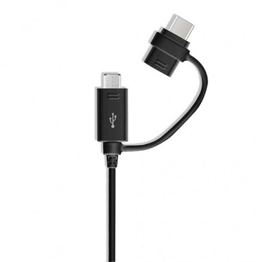 Eredeti USB - Micro USB és USB-C kábel Samsung EP-DG950DBEGWW - 1.5m - fekete (bulk) Eredeti USB - Micro USB és USB-C kábel Samsung EP-DG950DBEGWW - 1.5m - fekete (bulk)