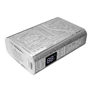 Dudao "K20" power bank 10000 mAh kapacitással két kimenettel, 22.5W - ezüst Dudao "K20" power bank 10000 mAh kapacitással két kimenettel, 22.5W - ezüst