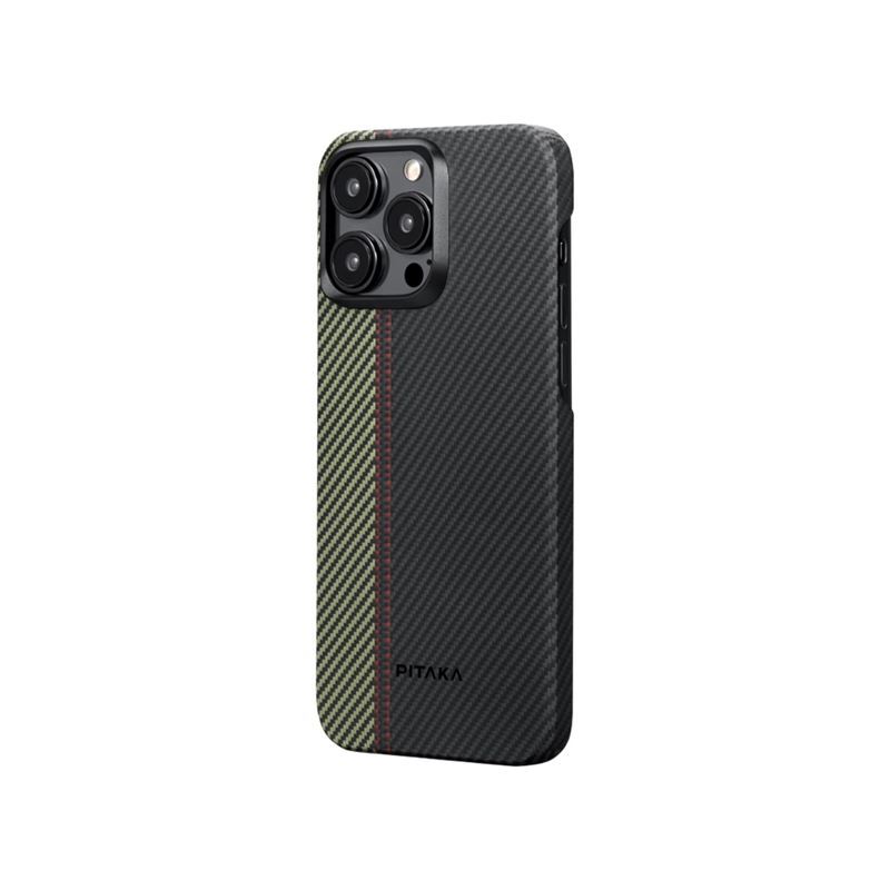 Prémium tok Pitaka "Tactile Weaving MagEZ 4" iPhone 15 Pro készülékhez - overture