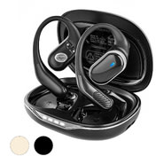 OpenEar Headphones AeroPulse Pro – Ergonomikus Bluetooth 5.4 fejhallgató 60 órás akkumulátor-üzemidővel, vízállósággal és nagyszerű hangzással füldugók nélkül