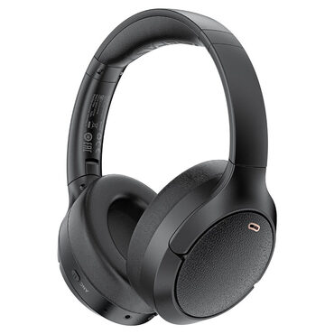 Acefast "H6 Active" vezeték nélküli Bluetooth fejhallgató ANC technológiával - fekete Acefast "H6 Active" vezeték nélküli Bluetooth fejhallgató ANC technológiával - fekete
