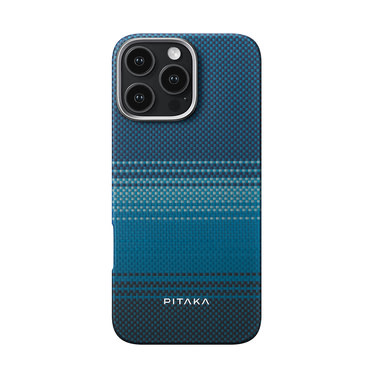 Prémium tok Pitaka "Tactile Woven MagEZ 5" iPhone 16 Pro készülékhez - moonrise