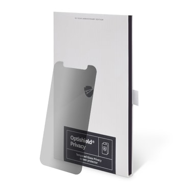 Optishield® Privacy 3D Full Body kijelzővédő és betekintésgátló üvegfólia iPhone 12 Mini készülékhez