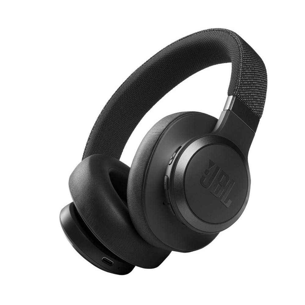 JBL Live 660NC Bluetooth fejhallgató okos asszisztensekkel és környezeti hangszabályozási technológiával - fekete