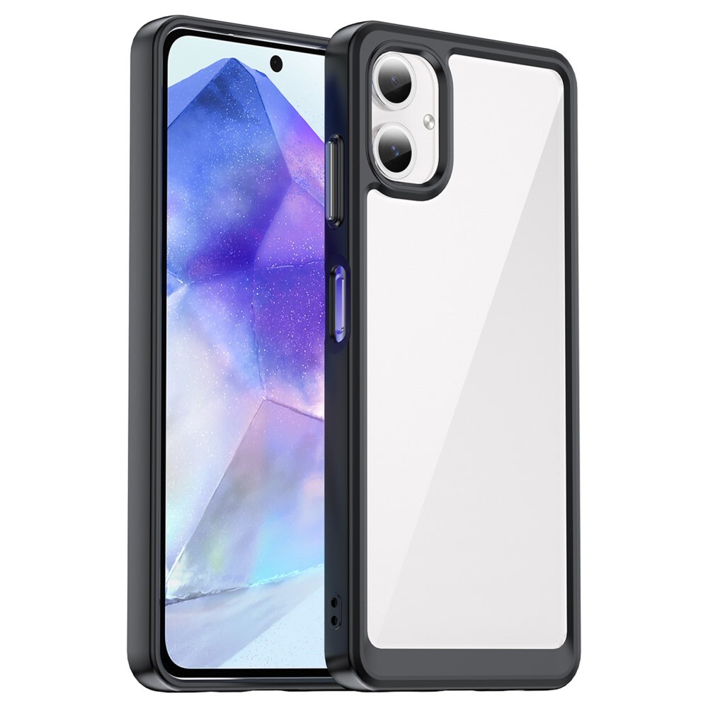 Hibrid tok "Frame Shield" Samsung Galaxy A06 készülékekhez - fekete