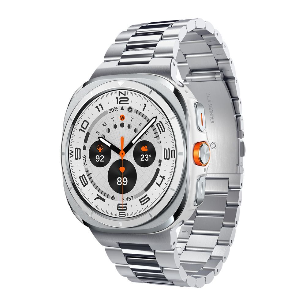 Óraszíj Spigen "Modern Fit" Samsung Galaxy Watch Ultra 47mm órákhoz - silver
