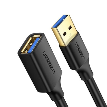 Ugreen "US129" USB 3.0 - USB 3.0 adapterkábel, 2 m - fekete Ugreen "US129" USB 3.0 - USB 3.0 adapterkábel, 2 m - fekete