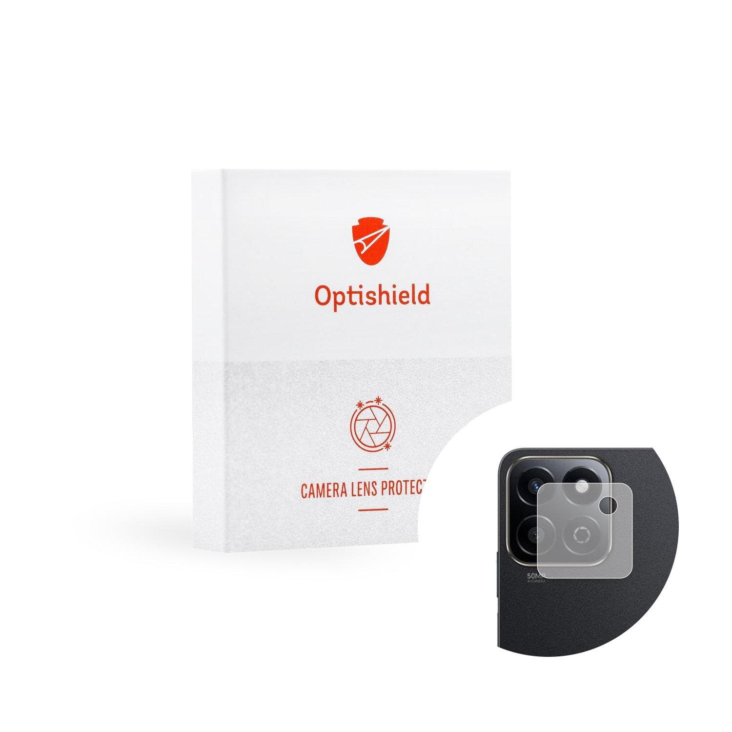 Kiváló minőségű üveg hátsó kamerára Honor 200 Smart Optishield Pro