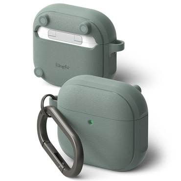Tok Ringke "Onyx Magnetic" Apple AirPods 4 készülékekhez - sage green